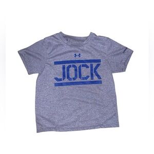 Under Armour Gray & Blue “JOCK” 2T Boys T-Shirt